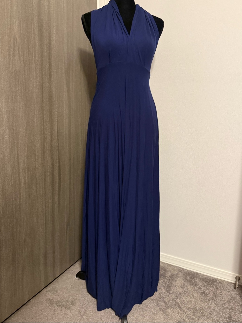 Lulu's Royal Blue Convertible Maxi Dress